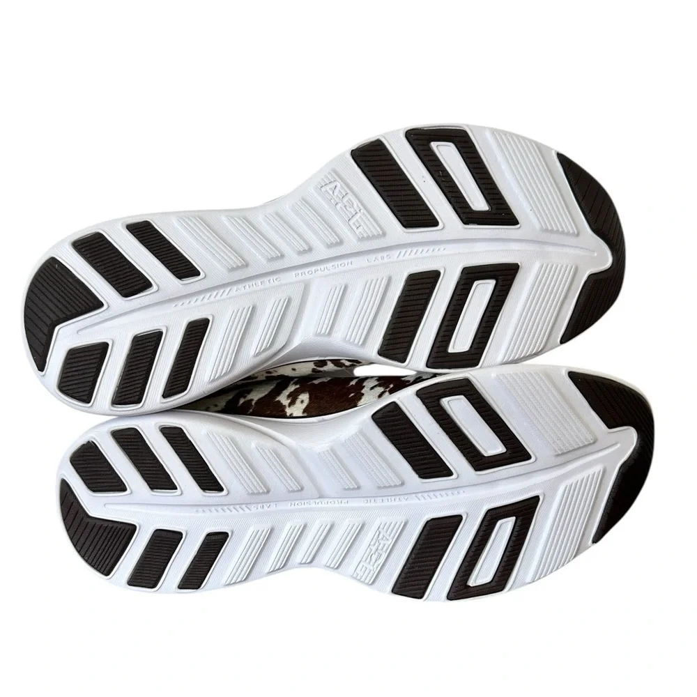 NEW APL Men's Iconic Phantom Deep Brown / White /‎ Cow Sneakers Size 7
